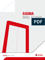 Sigma MRL E1000 PDF