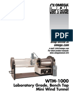 User's Guide: Laboratory Grade, Bench Top Mini Wind Tunnel