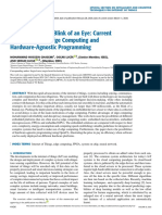 Computing in The Blink of An Eye: Current Possibilities For Edge Computing and Hardware-Agnostic Programming