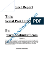 Serial Port Interfacing