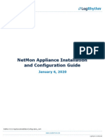 Netmon Appliance Installation and Configuration Guide: January 6, 2020