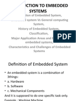 Introduction To Embedded Systems