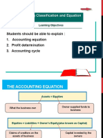 Week 2 Accounting Equation