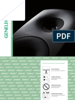 Genelec Pro Monitoring Catalogue