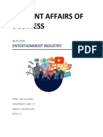 Entertainment Industry Report PDF