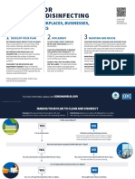 CDC Guideline For Reopening The U.S. Economy