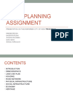 Trivandrum Town Planning Assignment