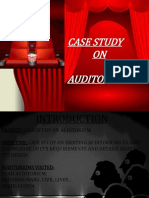 Case Study ON Auditorium