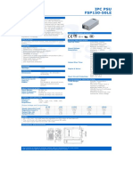 FSP150-50LE Is An Industrial Level of Switching Power Supply - Specification