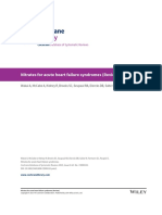 Nitrates For Acute Heart Failure Syndromes