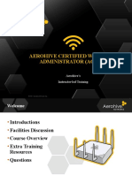 Aerohive Certified Wireless Administrator (Acwa) : Aerohive's Instructor-Led Training