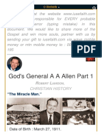 God's General - A A Allen