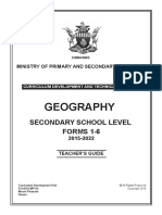 Geography Forms 1-6 PDF