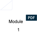 Module 1 and 2