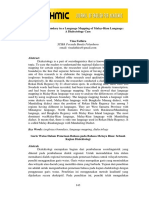 Isoglosses Boundary in A Language Mapping of Malay-Riau Language: A Dialectology Case