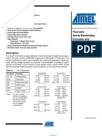 Features: Two-Wire Serial Electrically Erasable and Programmable Read-Only Memory