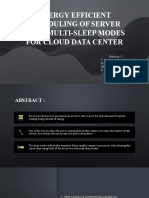 Energy Efficient Scheduling of Server With Multi-Sleep Modes For Cloud Data Center