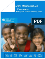 Articipatory Onitoring and Valuation: Methodologies For Working With Children and Young People