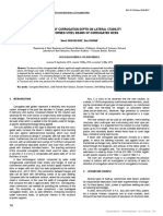 (23005319 - Acta Mechanica Et Automatica) Influence of Corrugation Depth On Lateral Stability of Cold-Formed Steel Beams of Corrugated Webs PDF