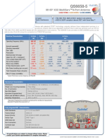 Quintel Product Datasheet QS6658-5 (700-2400 6ft 65deg) FEB 2017 (Rev 1.3)