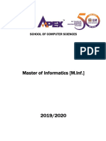 Master of Informatics