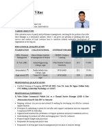 Curriculum Vitae: Sabir Ali