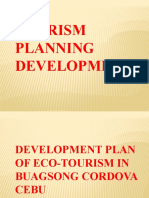 Tourism Planning Development