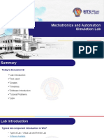 Mechatronics and Automation Simulation Lab