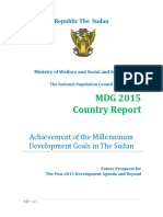 SUDAN MDG Report 2015 1