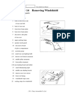 Chapter 14 Removing Windshield: 1. Remove The Following Parts