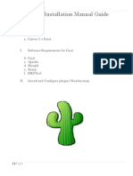 Cacti Installation Manual