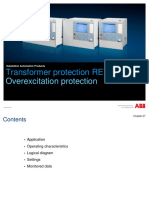 07 SEP674 RET670 Overexcitation Protection PDF