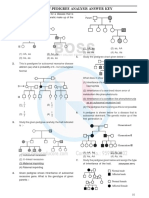 Day-17-Pedigree Analysis Answer Key: Generation-I