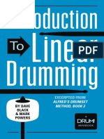 233-D-MB Introduction To Linear Drumming PDF