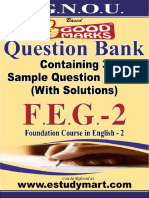 FEG-02 Sample Question Paper