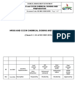 HEI-IMS-CHEM-SOP05 HRSG and CCCW Chemical Dosing and Preparation