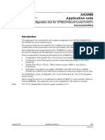 Clock Configuration Tool For STM32F40xx - 41xx - 427x - 437x Application Note AN3988