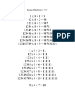 Beauty of Mathematics