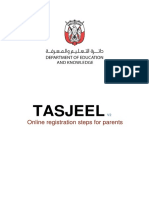 Tasjeel: Online Registration Steps For Parents