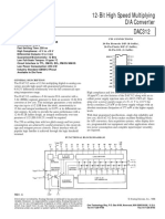 12-Bit High Speed Multiplying D/A Converter DAC312