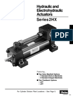 Series 2HX: Hydraulic and Electrohydraulic Actuators