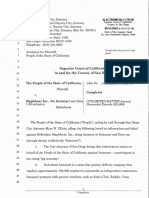 State of CA v. Maplebear Dba Instacart - 9/13/19 Complaint