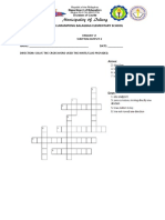 Cross Word Output - Lester Sangangbayan