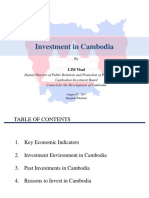 Investment in Cambodia: LIM Visal