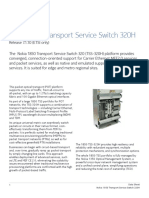 1 Data Sheet Nokia 1850 Transport Service Switch 320H