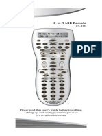 8-In-1 LCD Remote: Radioshack 8-In-1 LCD Eng - FM Page 1 Friday, February 9, 2007 6:11 PM