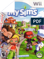 MySims - Manual - WII