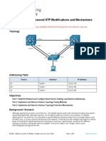 3.1.2 Lab - Implement Advanced STP Modifications and Mechanisms - ILM