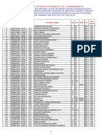 AP MBBS BDS Merit List Management Quota 2018 PDF