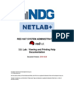 Red Hat System Administration I 3.9 Lab PDF